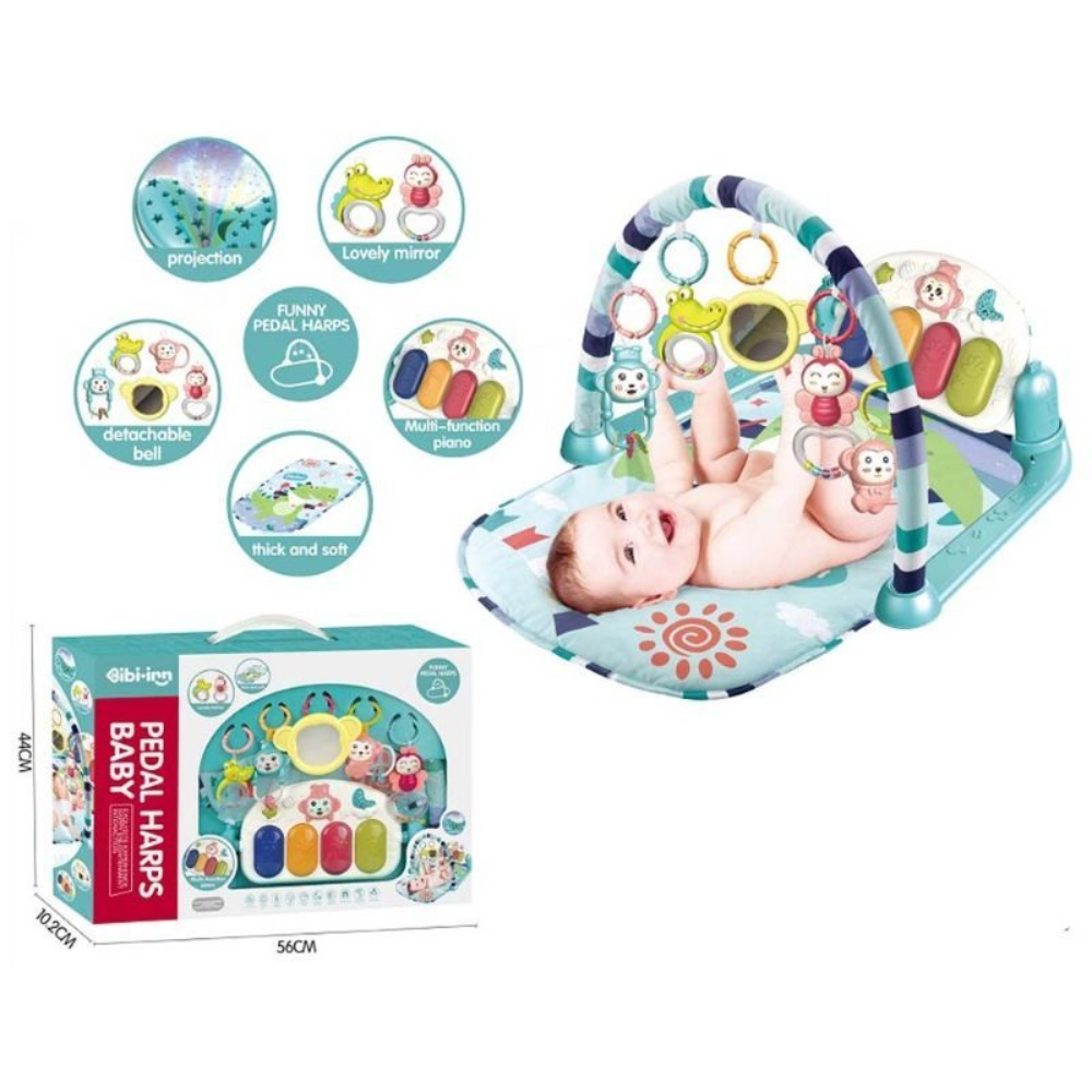 Baby gym play mat