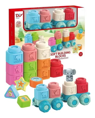 Soft building blocks 29 pcs