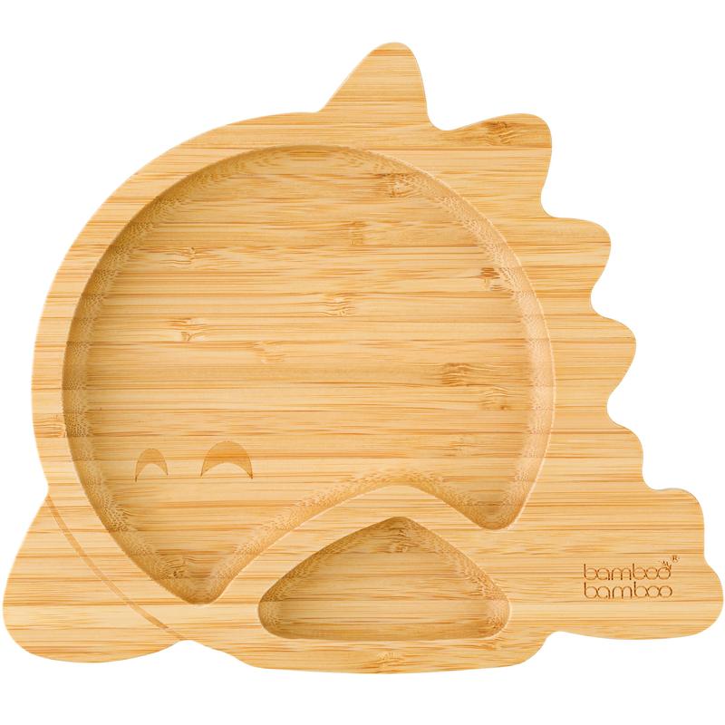 Bamboo bamboo dinosaur suction plate