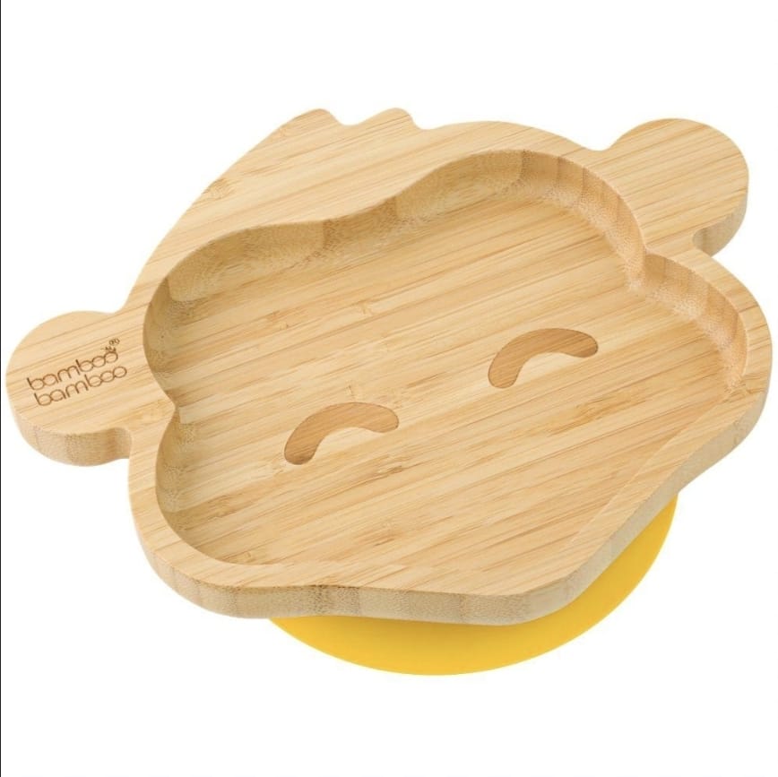 Bamboo bamboo monkey suction plate