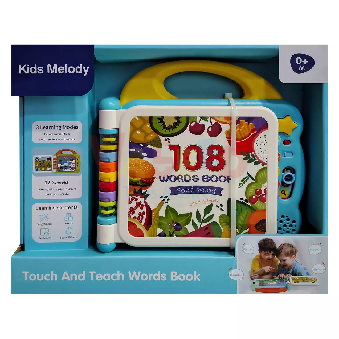 Touch and teach words book