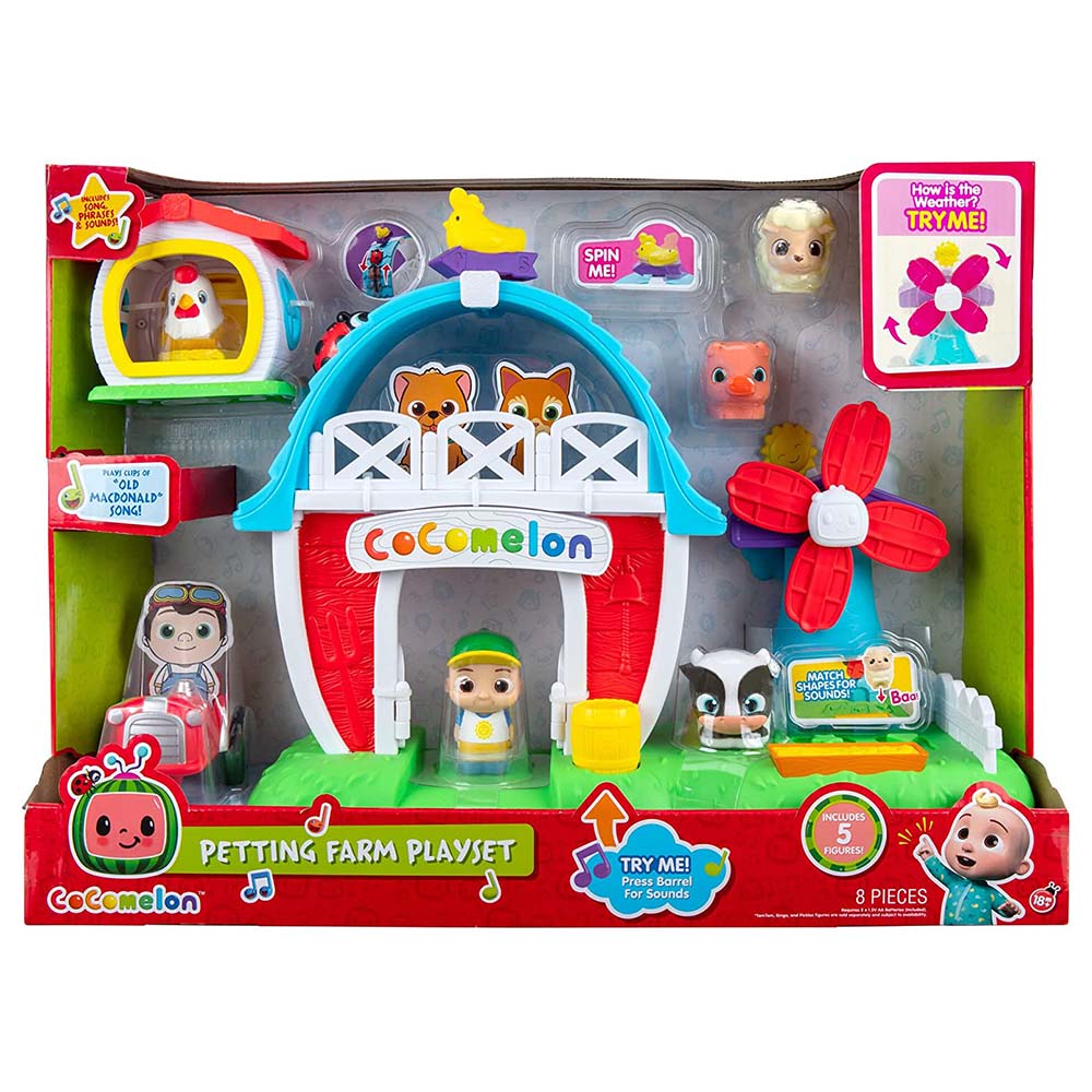 Petting farm playset